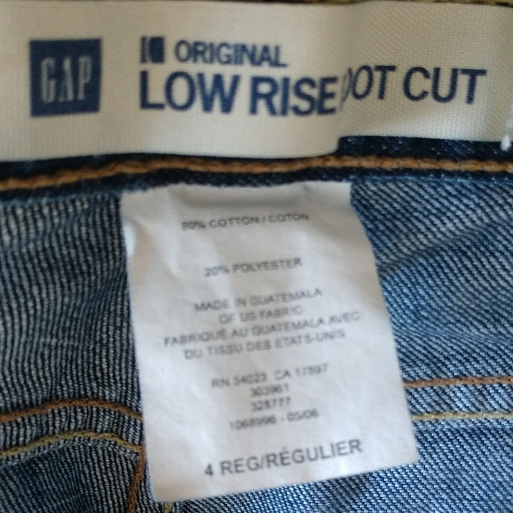 Gap Low Rise Boot Cut Jeans - Picture 5 of 5